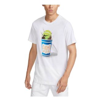 Nike Court Heritage Tennis T-shirt White FJ1501-100