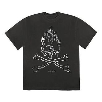 Travis Scott Cactus Jack For Mastermind Skull T-Shirt Black CJFN-SS24