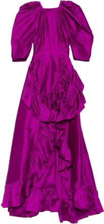 Miau by Clara Rotescu Abito asimmetrico - Viola