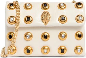 Kurt Geiger Medium Kensington Crossbody Bag in Bone at Nordstrom Rack