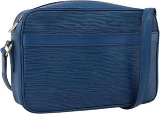 Louis Vuitton Pre-owned Cross Body Bags, female, Blue, Size: ONE SIZE Pre-owned Vintage Epi Leather Shoulder Bag
