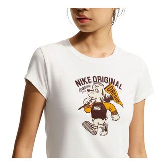 Nike (WMNS) Nike Sportswear Chill Knit Slim Mod-Cropped T-Shirt Sail IM6415-133