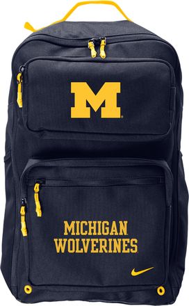 Nike Michigan Utility Speed 2.0 Nike Mens College Backpack in Blue | II7553-419