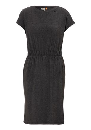 Ragwear Sommerkleid RAGWEAR COPR, Damen, Gr. L (40), N-Gr, grau (dunkelgrau), Web, Obermaterial: 48% Viskose, 47% Polyester, 5% Elasthan, meliert, unifarben, 