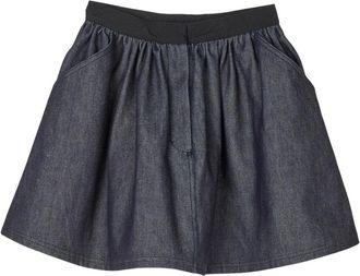Cecilie Bahnsen Denim Skirts, female, Blue, 2XS, Short Skirt