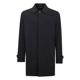 Moorer Knoopjas - Heren - Mantel - Blauw - M - Jassen