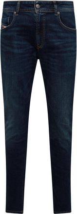 Diesel Mens 1979 Sleenker Skinny Jeans in Blue Denim - Size 33W/32L