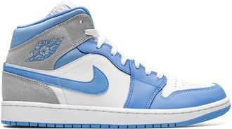 Nike Jordan Air Jordan 1 Mid SE University Blue / Grey sneakers - unisex - Leather - 12.5