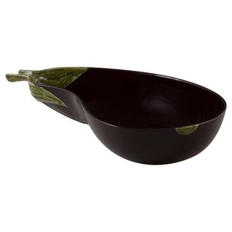 Bordallo Pinheiro Ensaladera Grande Berenjena