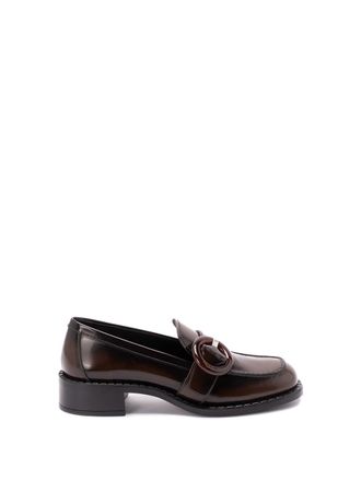 Prada Leather Slip-On Shoes − Sale: up to −46% | Stylight
