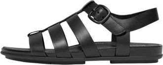 FitFlop Fit Flop Dames/Dames Fisherman Rubber Sandalen met Gesp (Zwart)