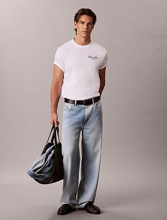 Calvin Klein Camiseta Holgada Con Logo Bordado