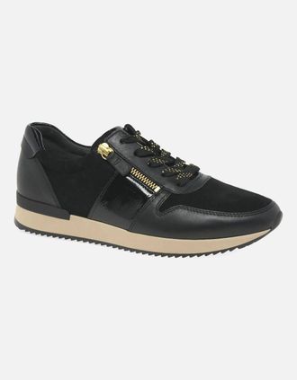 Gabor Womens Lulea Womens Casual Trainers - Black - Size: 4.5