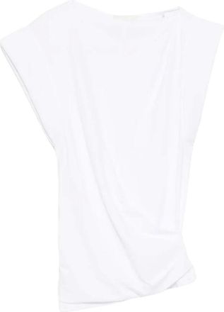 Isabel Marant Overhemden, Dames, Wit, M, Katoen, Maisan T-shirt