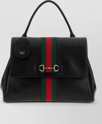 Gucci large leather shoulder bag