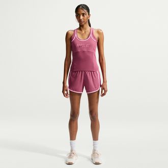 Nike Womens One Dri-FIT Shorts in Red | IM9757-654