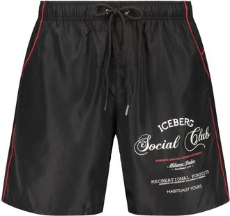 Iceberg Uomo, Costumi da bagno, Nero, L, new