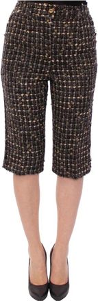Dolce & Gabbana Long Shorts - Dames - Korte Broeken - Veelkleurig - XS - Wol - Korte Broeken