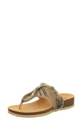 Think Julia Rope Flip Flop in Nude Combo at Nordstrom, Size 10-10.5Us