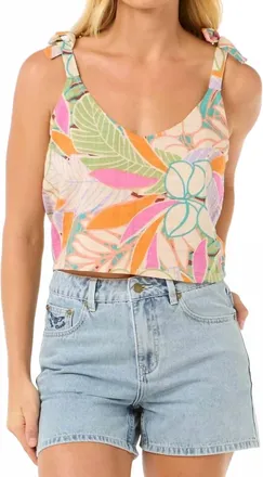 Rip Curl Cala Vadella Top In Multi