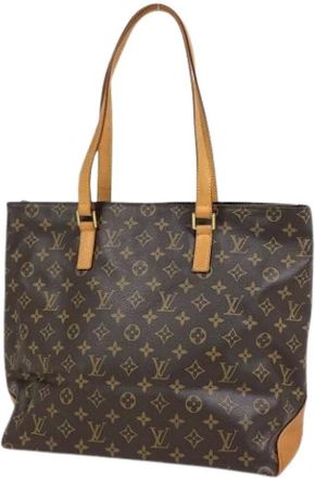 Louis Vuitton Pre-owned Tote Bags, female, Brown, Size: ONE SIZE Pre-owned Vintage Monogram Tote Bag