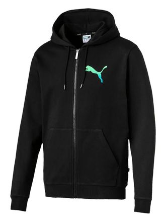Puma Power Summer logoprinten hoodie - Zwart