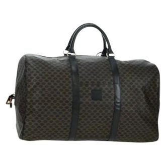 Celine Pre-owned Weekend Bags, female, Black, Size: ONE SIZE Pre-owned Vintage Boston Bag