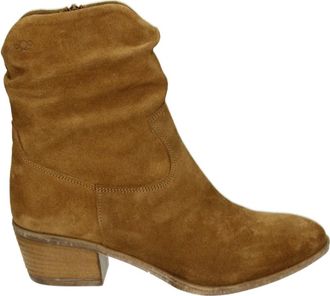 Aqa Aqa, Schoenen, Dames, Bruin, 38 EU, Su&egrave;de, A8895 Western Boot