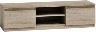 Hucoco Hucoco - Tivoli - Mueble De Televisi&oacute;n - Estilo Moderno - 140x40x36cm - 2 Cajones + 2 Puertas - Almacenamiento De Equipos De Televisi&oacute;n/audio - Aspect