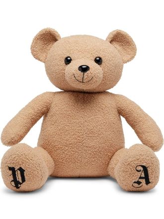 Palm Angels Teddybeer met geborduurd logo - Bruin
