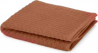 KASANOVA Asciugamano viso ospite cotone Pop Corn malva scuro