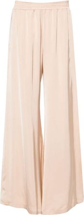 Fabiana Filippi wide-leg satin trousers - women - Silk/Viscose/Acetate - 44 - Neutrals