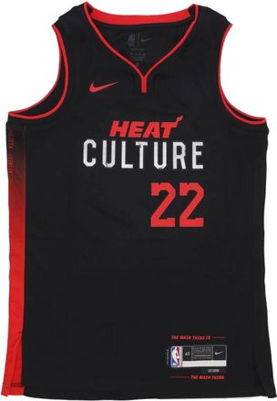 Nike Miami Heat Basketbal Tank Top - Heren - Fitness - Zwart - S - Polyester - Fitness