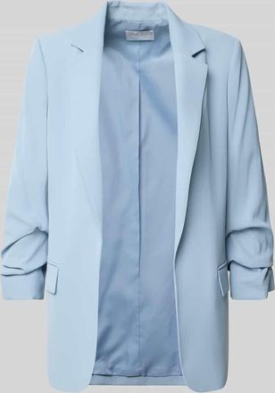 Jake*s Relaxed Fit Blazer mit Pattentaschen in Bleu, Gr&ouml;&szlig;e 32