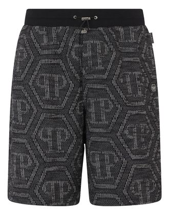 Philipp Plein Jacquard Shorts Monogram