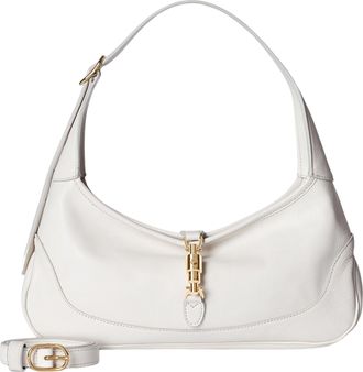 Gucci (WMNS) Gucci Jackie Slim Medium Shoulder Bag White 863137-AAGDJ-9214