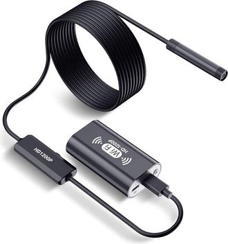 OEM Endoscopio Inal&aacute;mbrico Wifi Hd1200p De 8 Mm, Endoscopio De Inspecci&oacute;n Usb Resistente Al Agua Ip67 Con 8 Led