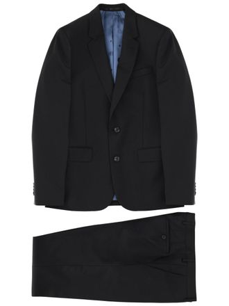 Paul Smith Dark Wool Mohair Tailored Suit