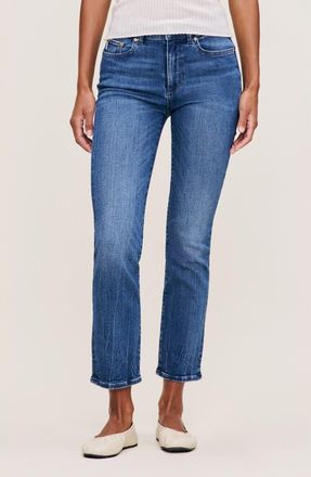 DL1961 Mara Straight Instasculpt Mid Rise Jeans in Palm Springs Dl Airbrushed at Nordstrom, Size 30