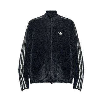 adidas Zip-Through Sweatshirt - Heren - Sportshirts - Zwart - S - Fitness