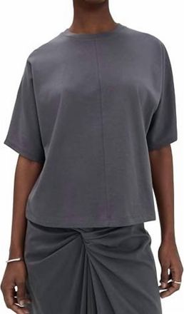 Vince Short Sleeve Dolman Tee In Oceana