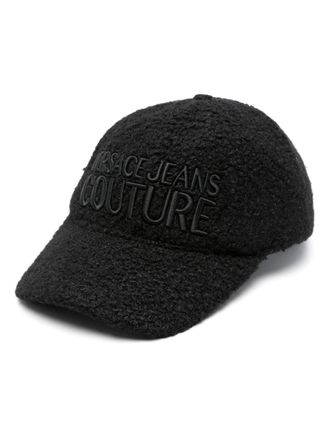 Versace Jeans Couture Cappello da baseball con ricamo - Nero
