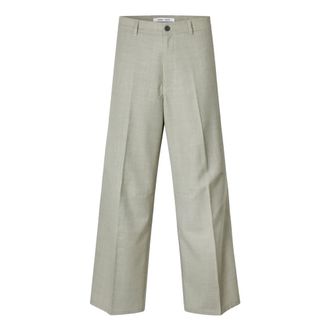 Sams&oslash;e & Sams&oslash;e Wide Trousers, male, Beige, Size: 2XL Wide Trousers