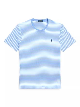 Ralph Lauren Polo Ralph Lauren Cotton Custom Slim Fit Short Sleeve Stripe T-Shirt
