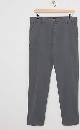 HUGO BOSS Classic Grey Chino Trouser Reg