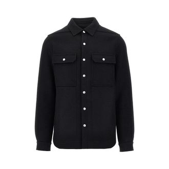 Rick Owens Wool cloth overshirt Man 48