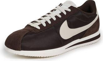 Nike Nike Mens Cortez Textile Sneakers, Baroque Brown/Lt Brown/Sail, 6.5