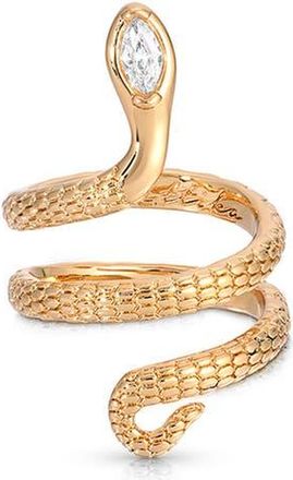 Ettika Majestic Serpent Ring in Gold at Nordstrom, Size 7