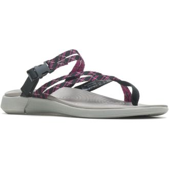 Hush Puppies Goede sandalen voor dames/dames (Zwart/Grijs/Roze)