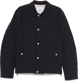 Brunello Cucinelli Outerwears Blu-Uomo